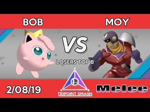 Tripoint Smash 47 - Losers Top 8 - bob (Jigglypuff) Vs. Moy (Captain Falcon)