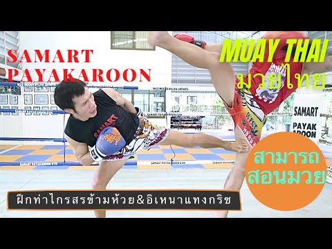 Elbows to Ribs & Avoid and strike back High Kick techniqes - Mae Mai Muay Thai #มวยไทย #สามารถ