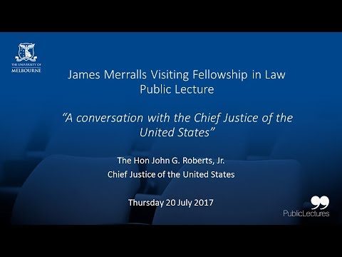 In Conversation with the Chief Justice of the United States