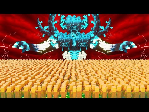 10,000 Villagers VS Mutant Warden