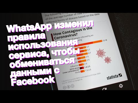 WhatsApp изменил правила использования сервиса, чтобы обмениваться данными с Facebook