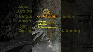 Download lagu Ora Bakal Lali! || Story WA Jawa Bijak 30 detik🔥 #shorts mp3