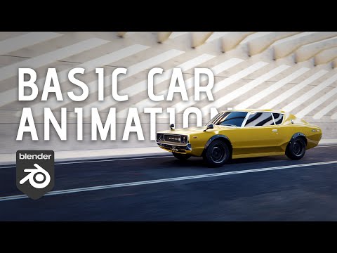 Basic Car Animation in Blender [Quick & Easy!]