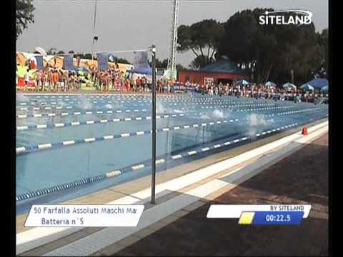 Serie 5 dei 50 Farfalla  Assoluti Maschi Master - 11 Memorial Andrea Bettiol