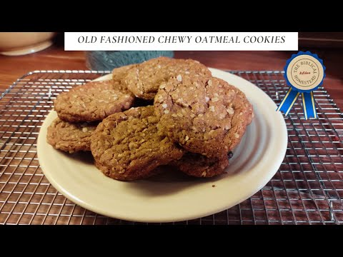 Soft & Chewy Oatmeal Cookies the Old-Fashioned Way (Simple From-Scratch Recipe)