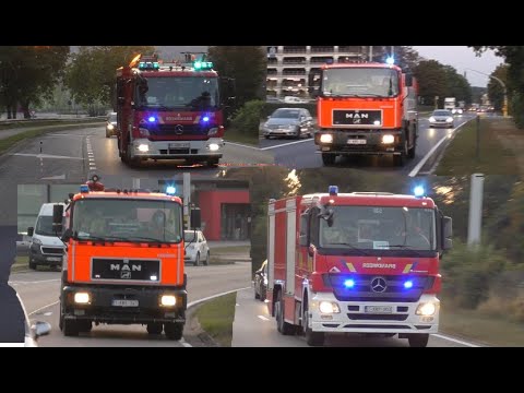 [PRIMEUR] Industriële autopomp T536 brandweer Vosselaar! en meer naar een brand gebouw in Turnhout!