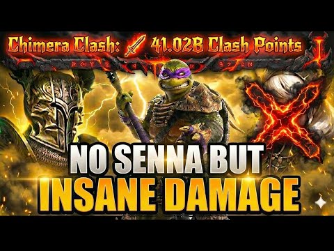 No Senna BUT Insane DAMAGE for Chimera (Full Optimised Version) Raid: Shadow Legends