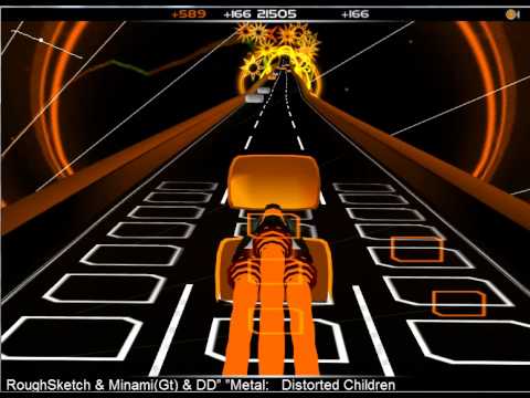 Lets Audiosurf 06 - RoughSketch - Distorted Children (J-Rock/Gabber/Breakcore/J-core)