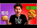 Hambúrguer De 10 Vs Hambúrguer De 1000