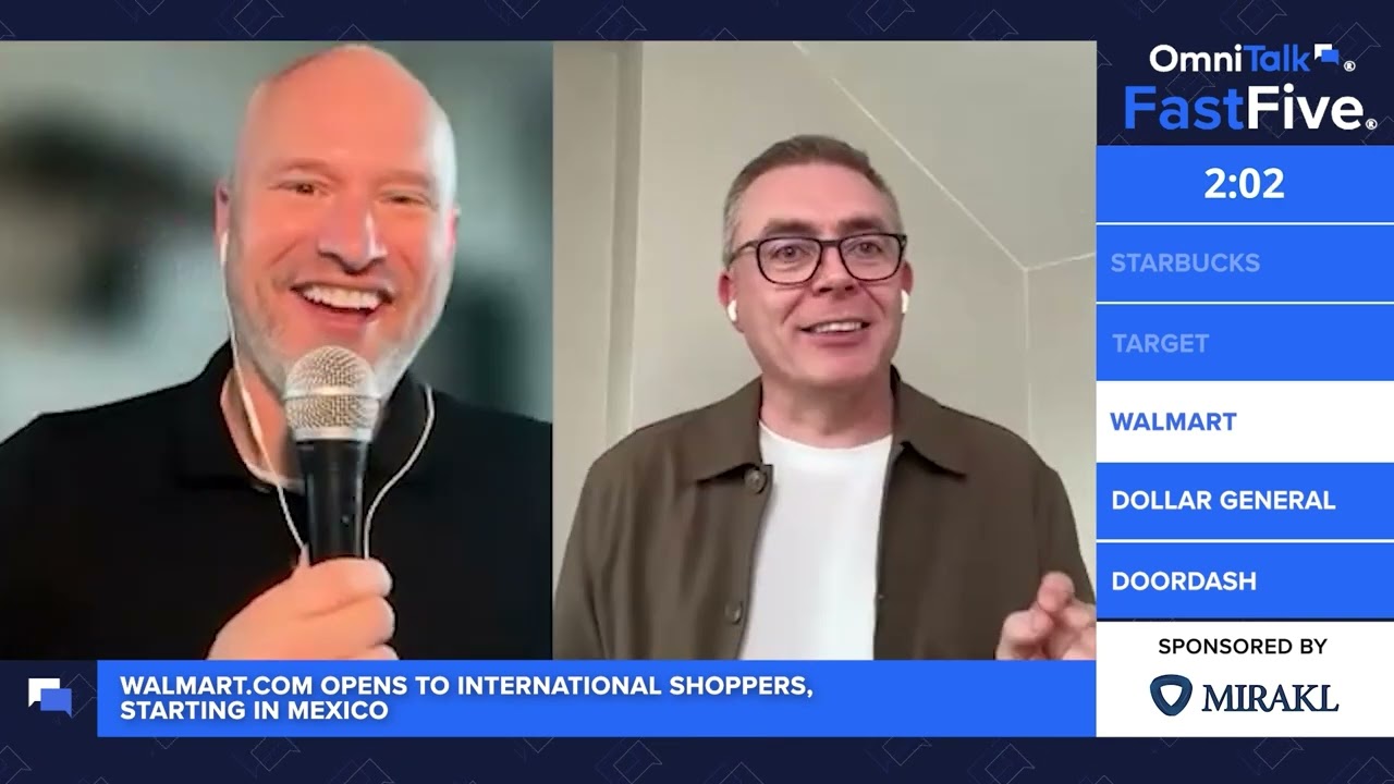 Walmart.com Opens To International Shoppers, Starting In Mexico | Fast Five Shorts