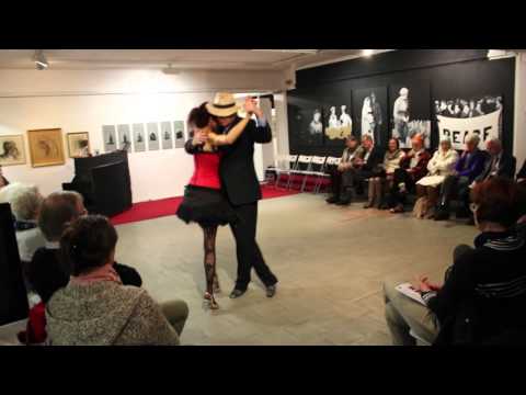 Sabine Eichner und Don Bernardo, Tanz auf den Stimmbändern, Tango Argentino, Oktober 2015