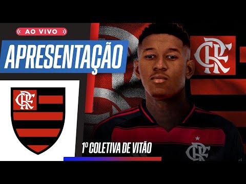 AO VIVO: COLETIVA DE APRESENTAÇÃO DE VITÃO, NOVO ZAGUEIRO DO FLAMENGO | ESPN