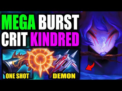 This Crit Kindred Build Can One Shot Anyone In Seconds! (Burst Kindred = Ranged Assassin!)
