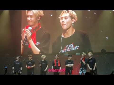 180722 Encore stage(Fallin' + If Only)+ending VCR - Monsta X in Newark 'The Connect Tour'