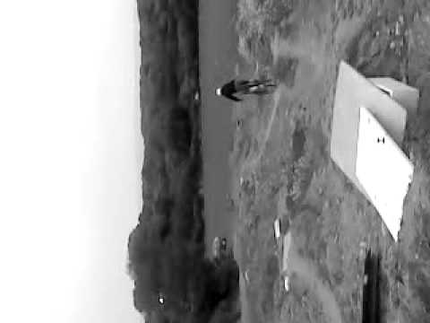 Dale falls at car park jumps