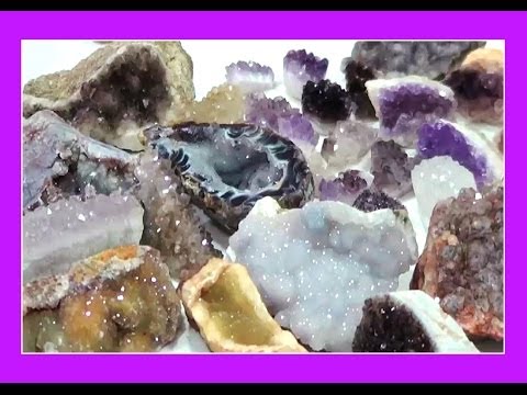 HOW TO Cut and Process Druzy and Crystal Clusters - Liz Kreate