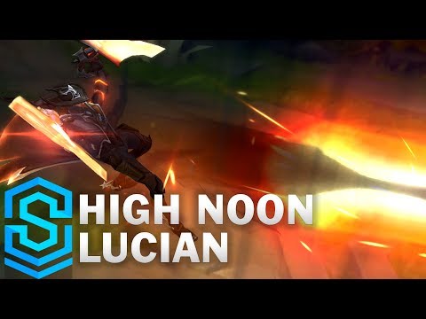 High Noon Lucian Skin Spotlight - Pre-Release - League of Legends