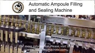 Ampoule Filling And Sealing Machine