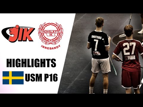 Highlights USM P16 Jönköping - Hovslätt (Innebandy/Floorball)
