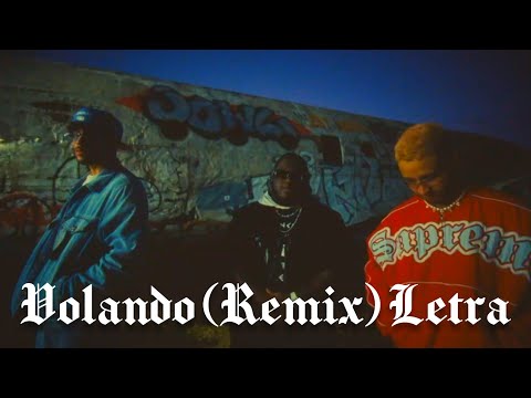 Mora, Bad Bunny, Sech - Volando Remix (Letra/Lyrics)