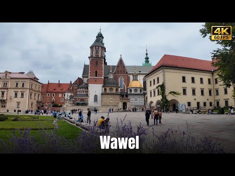 Wawel Royal Castle, Krakow | Silent Walking Tour [4K]