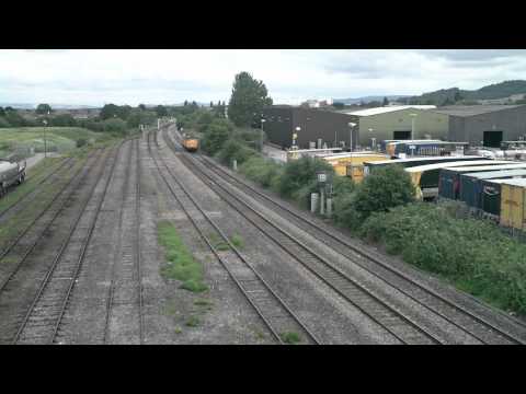 DCRs EX-NR 31602 LIGHT ENGINE ON 0Z47 AT GLOUCESTER YARD 190712.avi