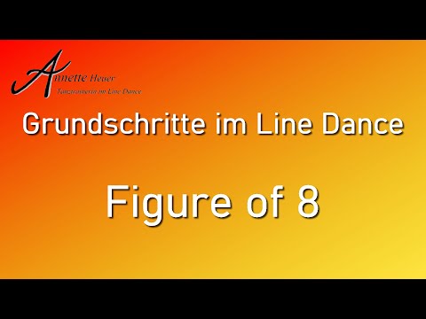 Basic steps in line dancing - Figure of 8