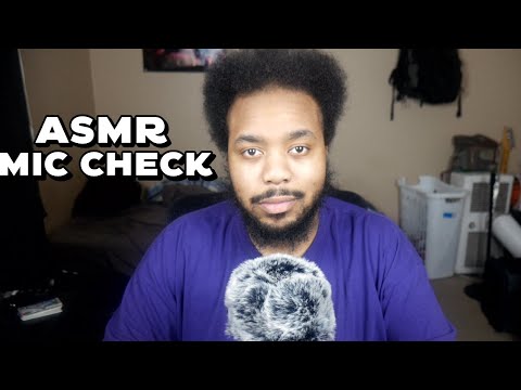 ASMR Repeating Mic Check One Two One Two | Whispers + Mouth Sounds
