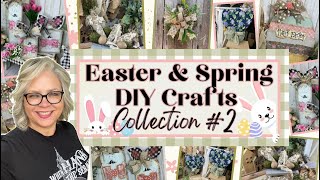 Spring Easter Collection #2 DIY Crafts 🌸🐰🌿 Farmhouse Whimsical Crafts || Dollar Tree Hobby Lobby