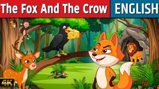 The Fox and the Crow | Moral Story in English for Kids 🦊🐦 | Aesop's Fables #cartoon #kidsvideo