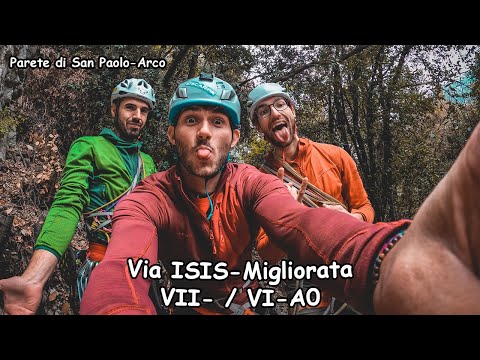 Via ISIS Migliorata - Parete San Paolo | Arrampicata Arco 🧗🏽