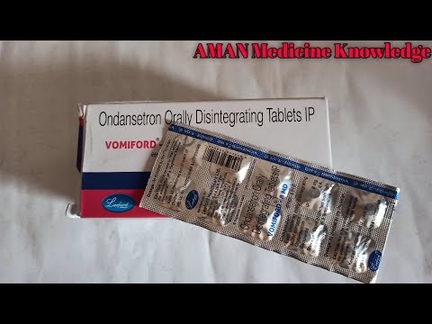 8mg vomiford ondansetron tablets