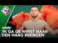 Kickbokser Serkan Ozcaglayan is verliefd op Den Haag: 'Ga de winst mee naar mijn stad nemen'