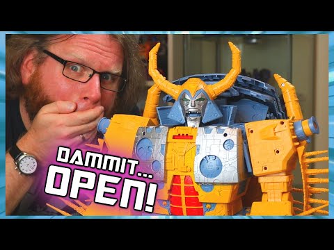Dammit, Open: It's Unicron! Haslab Transformers unboxing and first impressions review!
