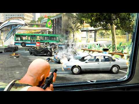 Max Payne 3 - Brutal Combat Gameplay