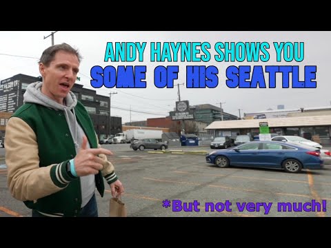Andy Haynes Gives A Little Tour of (some of) Seattle #vlog