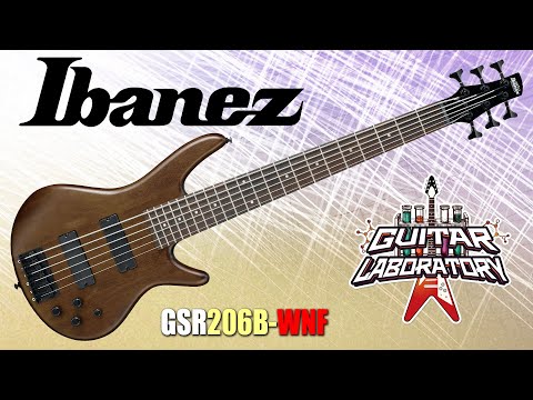Бас-гитара 6 струн Ibanez GSR206B-WNF