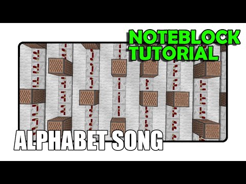 Unbelievable! Learn ABC's with Note Blocks - Minecraft