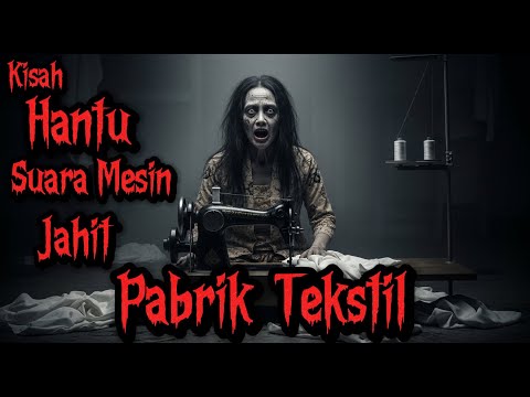 HANTU SUARA MESIN JAHIT DI PABRIK TEKSTIL LAMA 🧵 | Kisah Nyata dari Lereng Jawa Barat