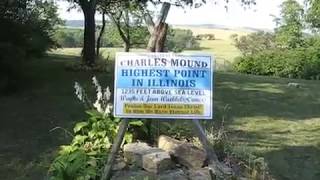 preview picture of video '360° view at Charles Mound - Highest Peak in Illinois'