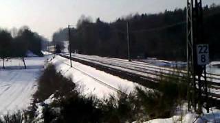 preview picture of video 'ÖBB-Taurus 1116 187 mit IC 2055 in Kirkel'
