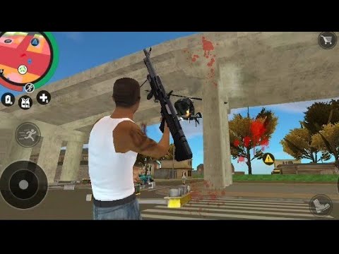 police car and helicopter/all over attack/Vegas crime simulator