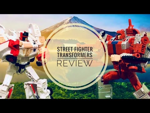 Street Fighter X Transformers Leaders Set Review