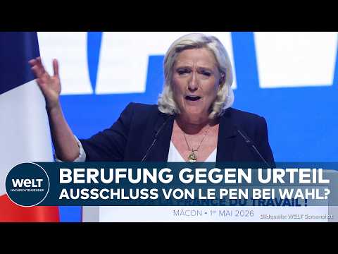 Video Thumbnail: FRANKREICH: Showdown in Paris! Gericht entscheidet über Berufung von Marine le Pen