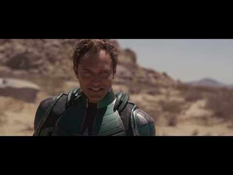 Captain Marvel vs Yon Rogg Final Fight - Captain Marvel Kicks off Yon Rogg - Captain Marvel Clip