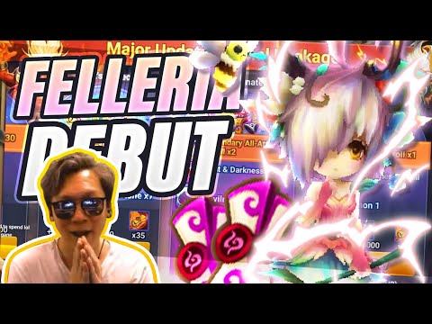 FELLERIA DEBUT (now I'm just missing Artamiel) - SUMMONERS WAR