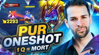 🔥1v9 NASUS FULL DEGAT, JE ONESHOT LA VAYNE (1 Q = 1 MORT)