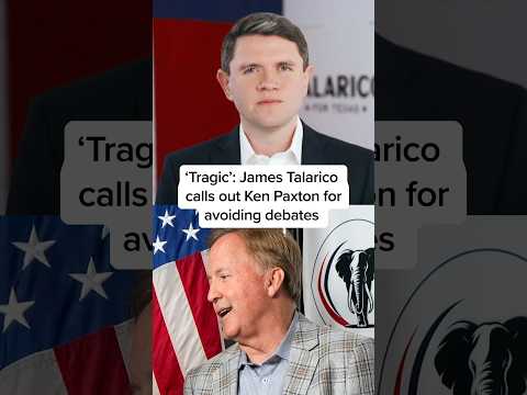 ‘Tragic’: James Talarico calls out Ken Paxton for avoiding debates