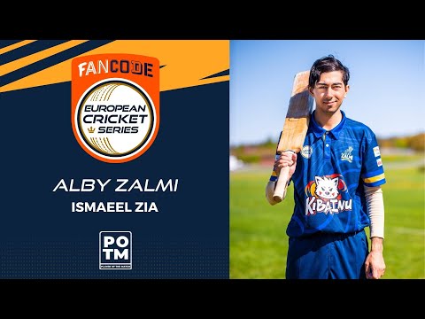 POTM: I. Zia - IND vs ALZ | Highlights | FanCode ECS Stockholm, Sweden Day 3 | ECS22.201