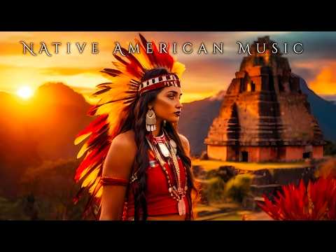 Ancient America - NATIVE AMERICAN FLUTE Meditation Music - Ancient Free Spirit Serenity